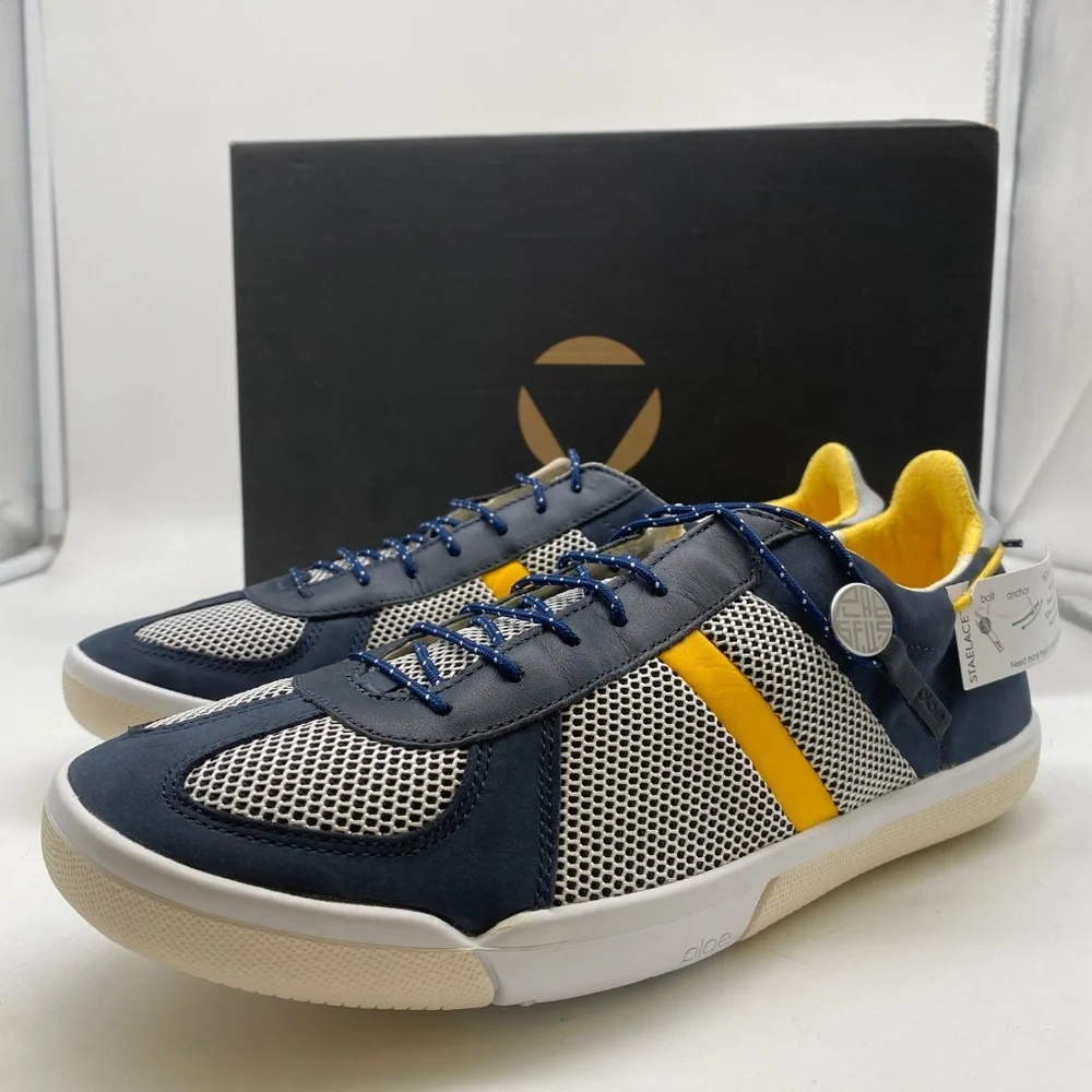 "Spring Sale!" Plae Navy Full Grain Leather Shoes 550010-419 - Picture 4 of 5